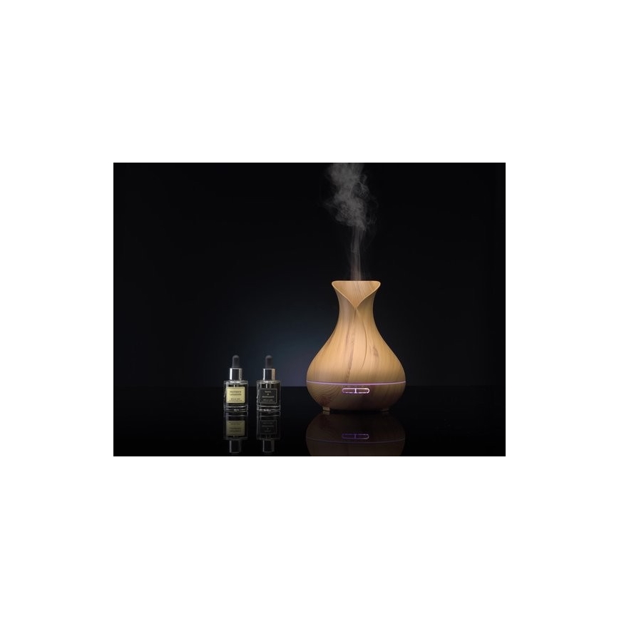 LED RGB-luchtbevochtiger en luchtionisator 400 ml
