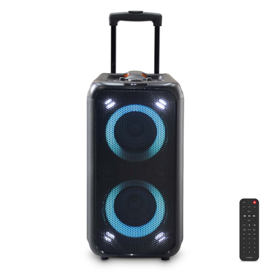 LED RGB Oplaadbare luidspreker 240W/4000 mAh + afstandsbediening