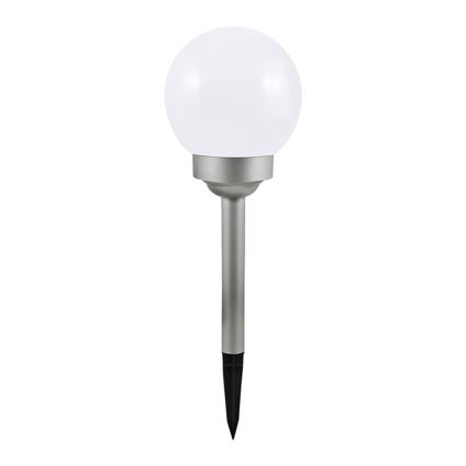 LED RGB Solar lamp BALL LED/0,2W/AA 1,2V/600mAh IP44