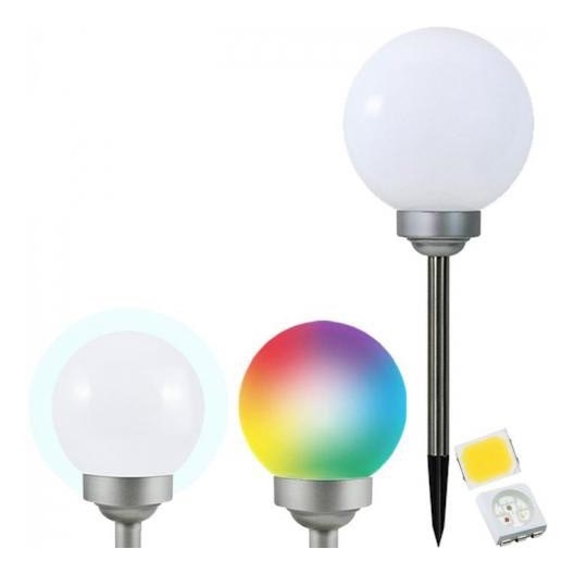 LED RGB Solar lamp LED/0,2W/1,2V 600 mAh IP44