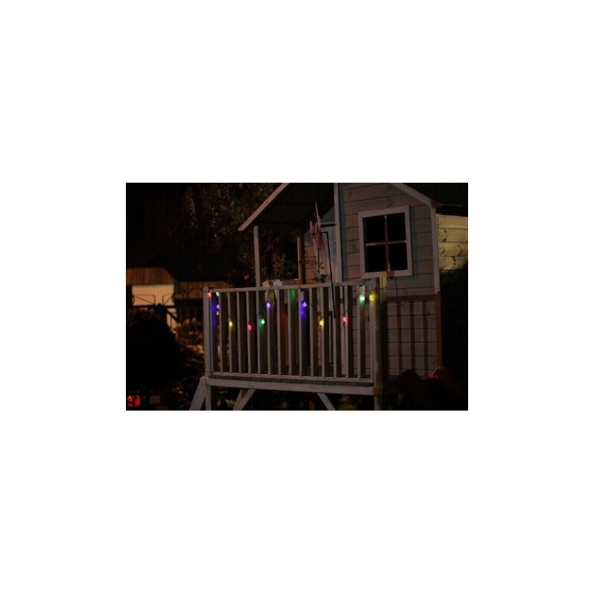 LED RGB Solarverlichting 20xLED/1,2V 300 mAh IP44