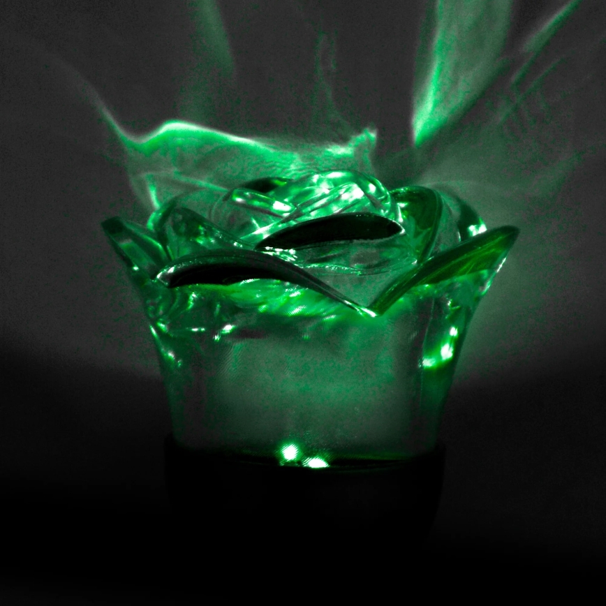 LED RGB Solarverlichting ROSE LED/1,2V 100 mAh IP44