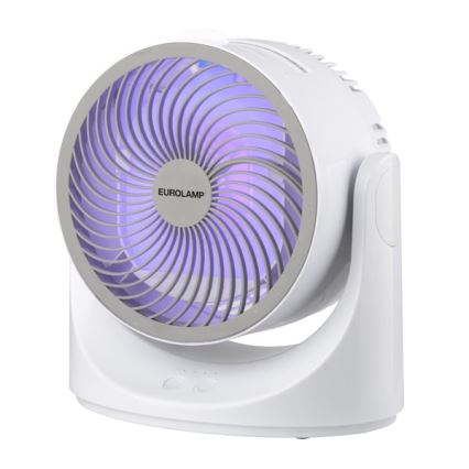 LED RGB tafelventilator 10W/5V Ø 18,5 cm