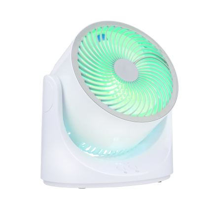 LED RGB tafelventilator met mistfunctie 5V