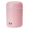 LED RGB Ultrasoon aroma diffuser en luchtbevochtiger LED/2W 300ml roze