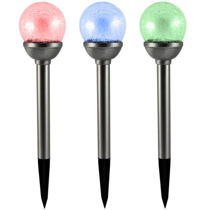 LED RGB Zonne-energie lamp LED/0,04W/1,2V 600 mAh IP44