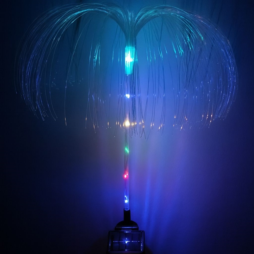 LED RGB zonnelamp LED/1,2V 300 mAh IP44 zwart
