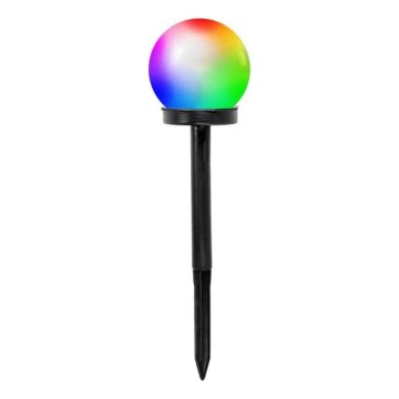 LED RGB zonnelamp SPHERE LED/1,2V IP44 40 mAh Ø 10 cm