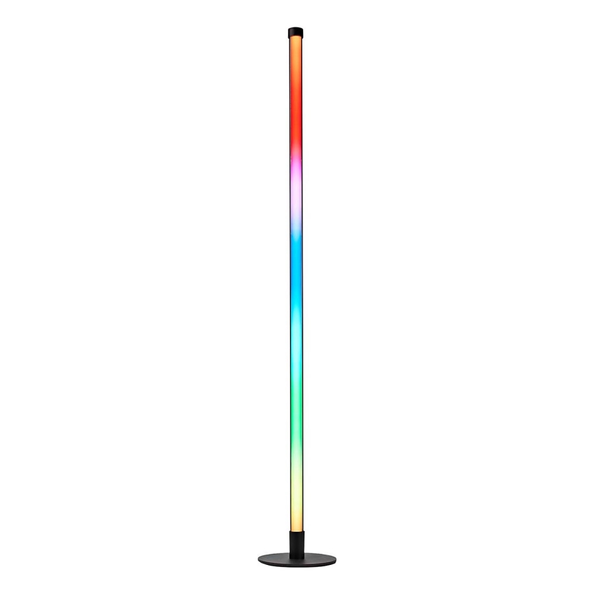 LED RGBIC Dimbare staande lamp Smartlife LED/10W/230V 100,5 cm 2700-6500K Wi-Fi Tuya + afstandsbediening