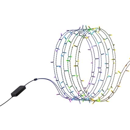 Nanoleaf - LED RGBW Buiten Kerst lichtsnoer ESSENTIALS 250xLED 2x10m 2700-6500K Wi-Fi IP44