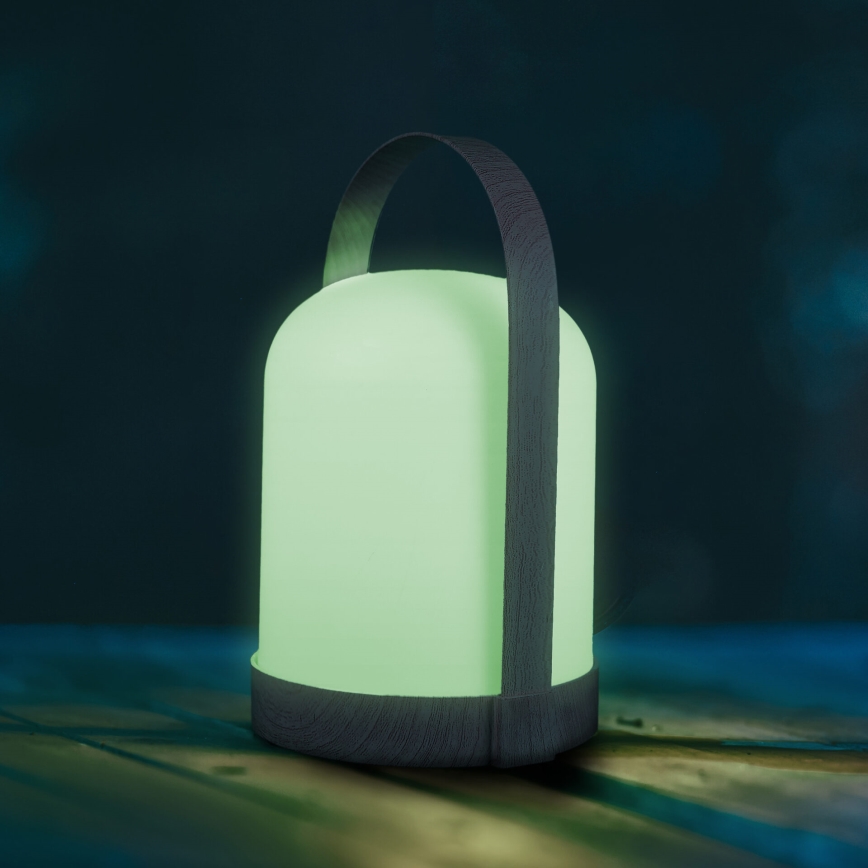 LED RGBW decoratieve tafellamp MINORKA LED/0,3W/4,5V 3xAA