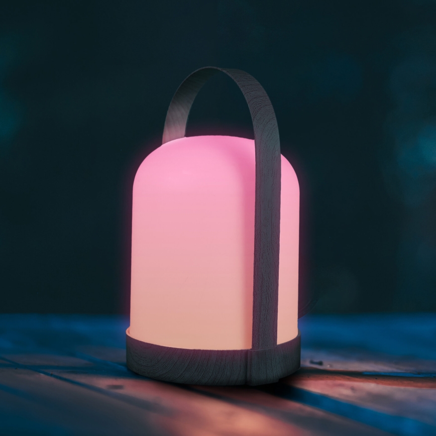 LED RGBW decoratieve tafellamp MINORKA LED/0,3W/4,5V 3xAA