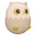 LED RGBW Dimbaar kinder aanraken lamp OWL LED/1W/5V USB 1200 mAh uil roze