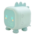 LED RGBW Dimbaar kinder nacht klein lampje met wekker FILIP LED/1,5W/5V 1500 mAh