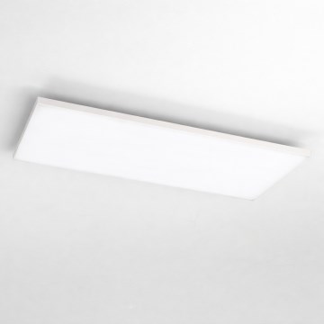 LED RGBW Dimbaar opbouwpaneel LED/13,5W/230V 3000-6500K 29,5x59,5 cm wit + afstandsbediening