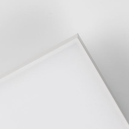 LED RGBW dimbaar opbouwpaneel LED/13,5W/230V 3000-6500K 29,5x59,5 cm zilver + afstandsbediening