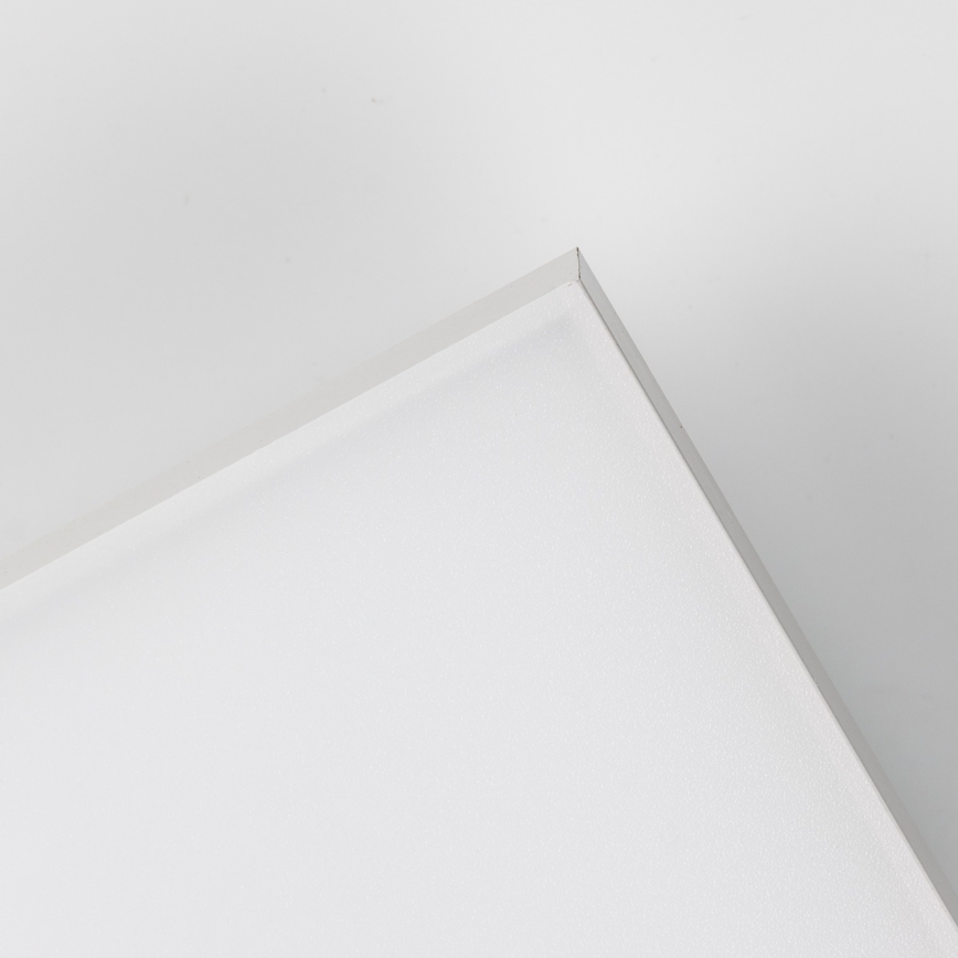 LED RGBW dimbaar opbouwpaneel LED/13,5W/230V 3000-6500K 29,5x59,5 cm zilver + afstandsbediening