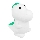 LED RGBW Dimbaar oplaadbaar kinder nachtlamp LED/2,5W/5V 3000K 1200 mAh dinosaurus