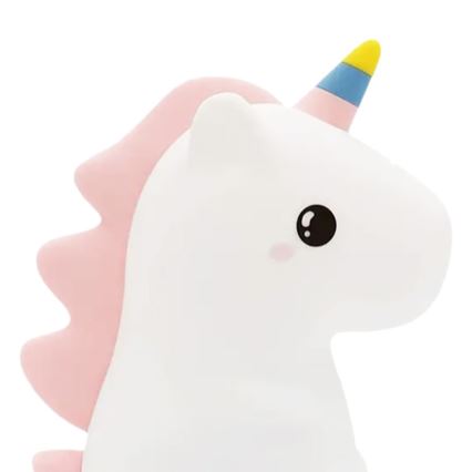 LED RGBW dimbaar oplaadbaar met aanraakbediening nachtlampje voor kinderen UNICORN LED/1W/5V 1200 mAh