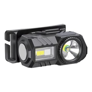 LED RGBW Dimbaar rechargeable headlamp USB LED/3W/5V IP43 190 lm 24 h