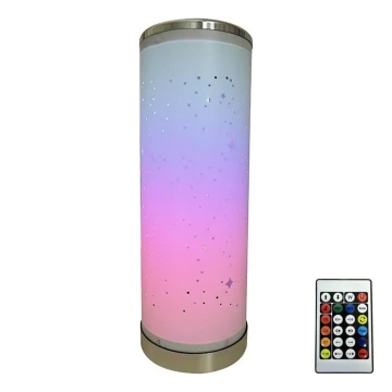 LED RGBW Dimbaar tafellamp LED/5W/230V + afstandsbediening