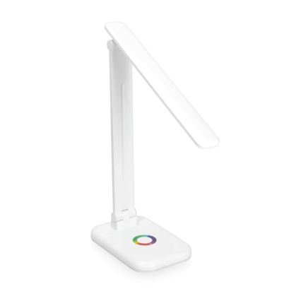 LED RGBW Dimbaar tafellamp NOBLITE LED/7W/5V 3000/4000/6500K wit