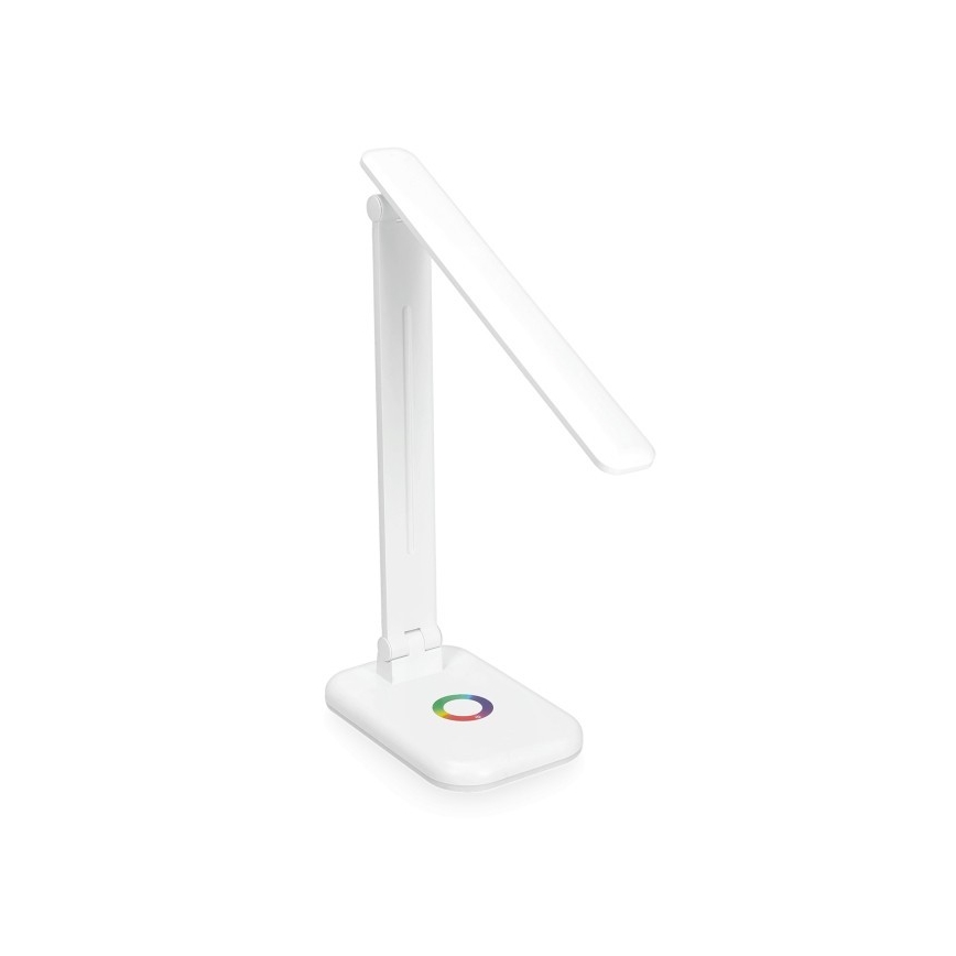 LED RGBW Dimbaar tafellamp NOBLITE LED/7W/5V 3000/4000/6500K wit