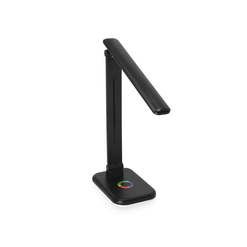 LED RGBW Dimbaar tafellamp NOBLITE LED/7W/5V 3000/4000/6500K zwart