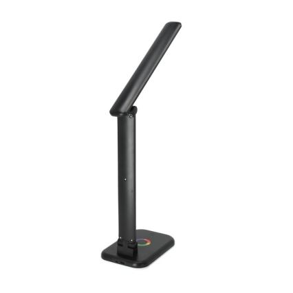 LED RGBW Dimbaar tafellamp NOBLITE LED/7W/5V 3000/4000/6500K zwart