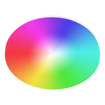 LED RGBW dimbare badkamerplafondlamp LED/24W/230V 3000-6500K Ø 33 cm IP54 wit Wi-Fi Tuya