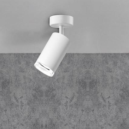 LED RGBW dimbare badkamerspot TURYN 1xGU10/4,8W/230V 3000K IP44 wit + afstandsbediening