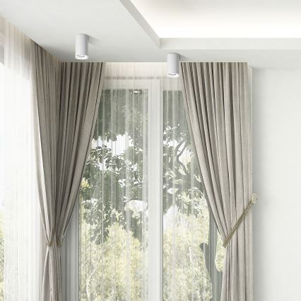 LED RGBW dimbare badkamerspot TURYN 1xGU10/6W/230V 3000K Wi-Fi IP44 wit