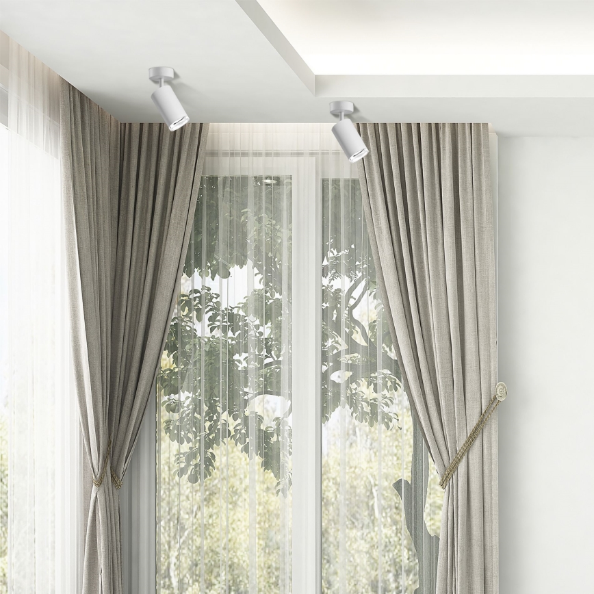 LED RGBW dimbare badkamerspot TURYN 1xGU10/6W/230V 3000K Wi-Fi IP44 wit