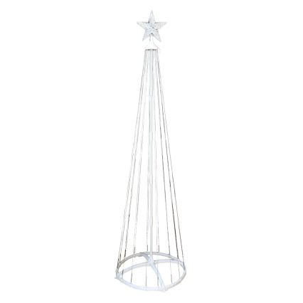 Dimbare RGBW LED kerstdecoratie voor buiten LED/4W/230V 180 cm IP44 kerstboom + afstandsbediening