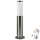 LED RGBW dimbare buitenlamp LIVIA 1xE27/6,5W/230V 2700-6500K Wi-Fi 45 cm IP44 zilver
