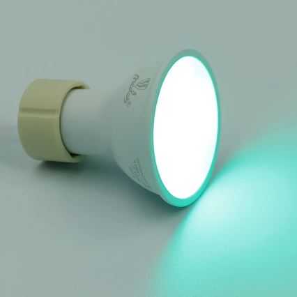 LED RGBW Dimbare lamp GU10/4,5W/230V 2700-6500K Wi-Fi Tuya