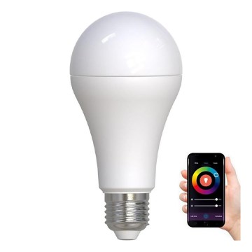 LED RGBW dimbare lamp A60 E27/15W/230V 2700-6500K Wi-Fi Tuya