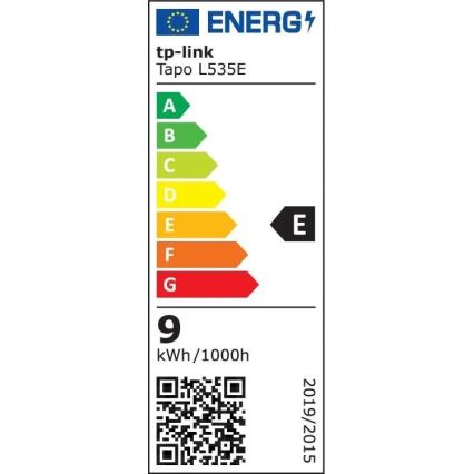 Dimbare LED RGBW-lamp MATTER A60 E27/8,6W/230V 2500-6500K Wi-Fi - TP-Link