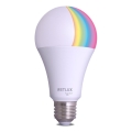 LED RGBW dimbare lamp A70 E27/14W/230V 2700-6500K Wi-Fi Tuya