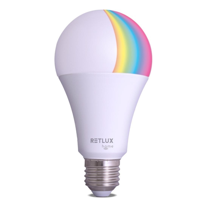 LED RGBW dimbare lamp A70 E27/14W/230V 2700-6500K Wi-Fi Tuya