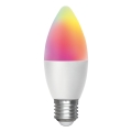 LED RGBW dimbare lamp C37 E27/4,9W/230V 2700-6500K - Aigostar