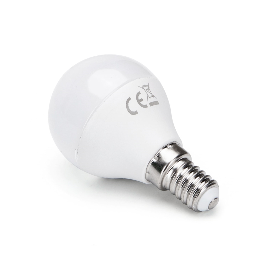 LED RGBW dimbare lamp G45 E14/5W/230V 3000-6500K Wi-Fi - Aigostar