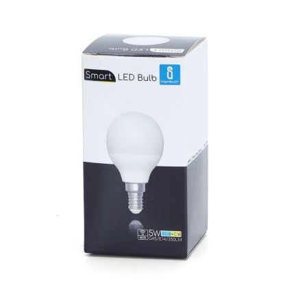 LED RGBW dimbare lamp G45 E14/5W/230V 3000-6500K Wi-Fi - Aigostar