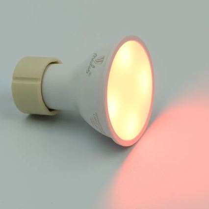LED RGBW dimbare lamp GU10/4,5W/230V 2700-6500K Wi-Fi Tuya