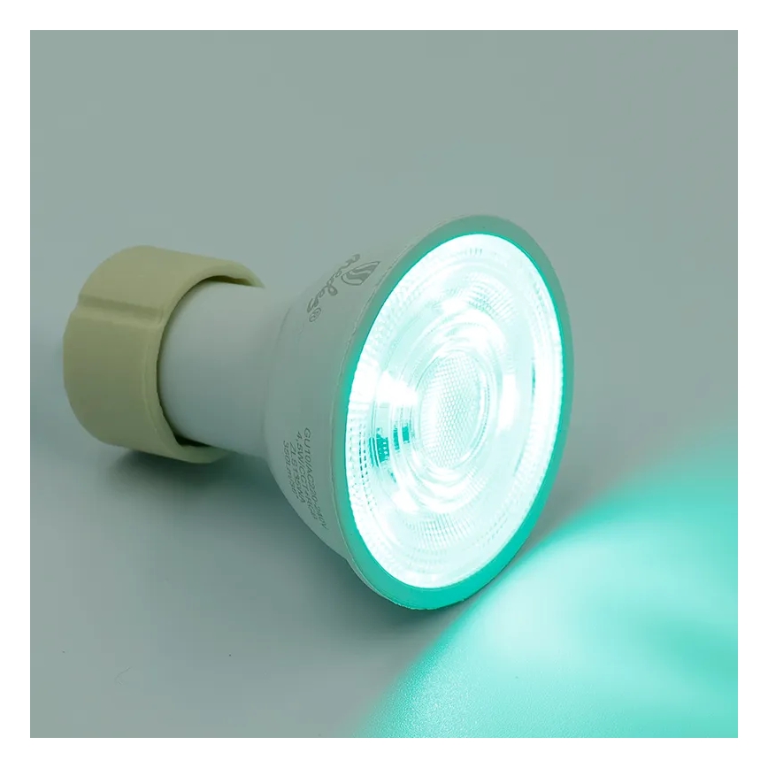 LED RGBW dimbare lamp GU10/4,5W/230V 2700-6500K Wi-Fi Tuya