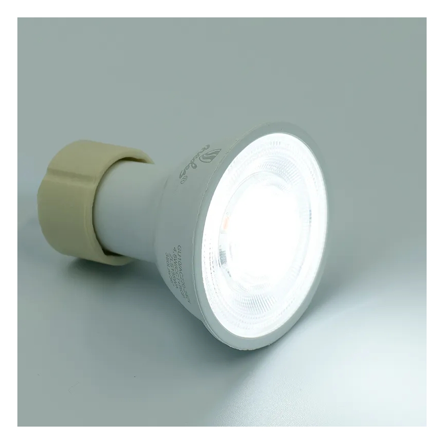 LED RGBW dimbare lamp GU10/4,5W/230V 2700-6500K Wi-Fi Tuya