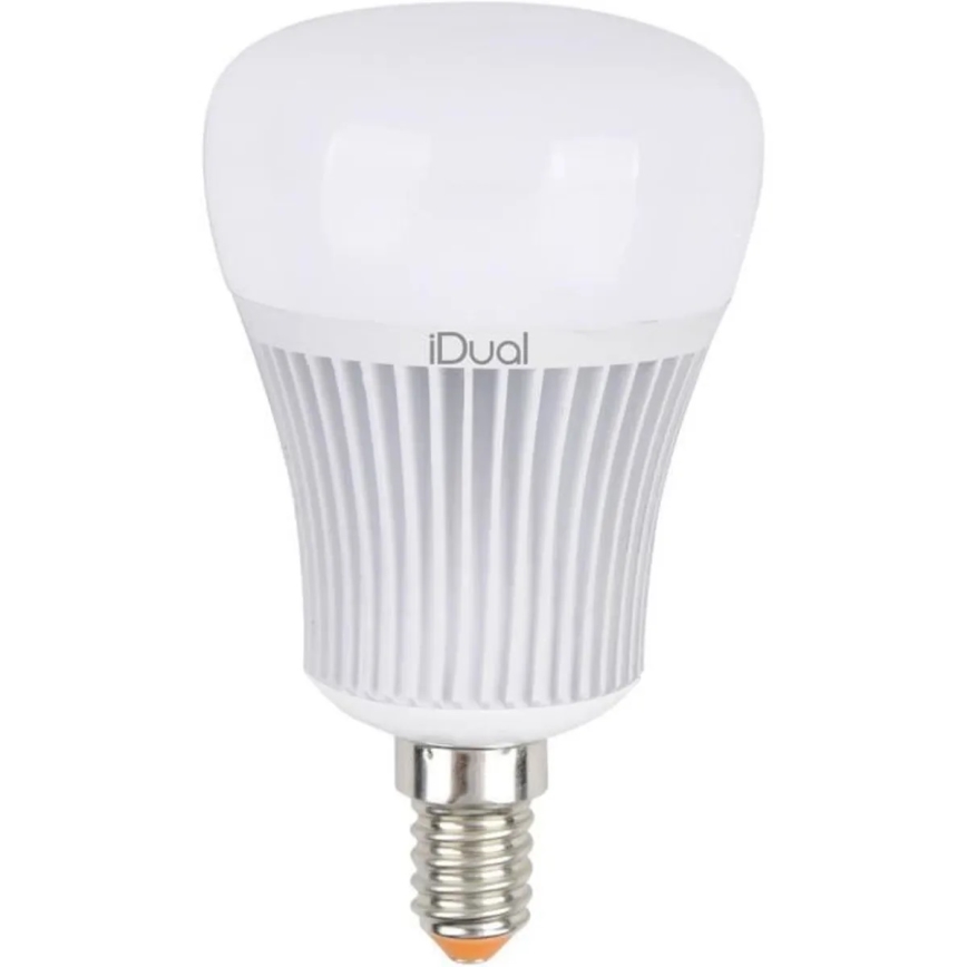 LED RGBW Dimbare lamp iDual E14/7W/230V 2200-6500K