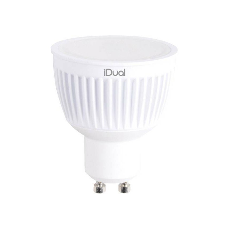 LED RGBW Dimbare lamp iDual GU10/7W/230V 2200-6500K
