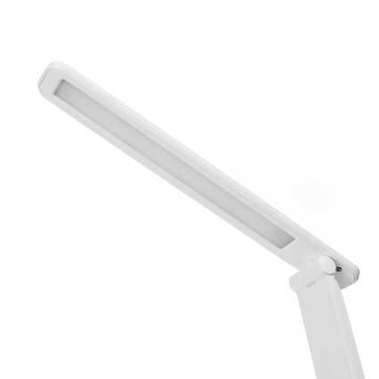 LED RGBW Dimbare tafellamp met aanraakbediening en draadloos opladen, scherm en USB-poort MAGNUS LED/6W/5V 3000-6500K wit