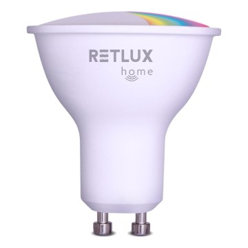 LED RGBW dimbare lamp MR16 GU10/4,5W/230V 2700-6500K Wi-Fi Tuya